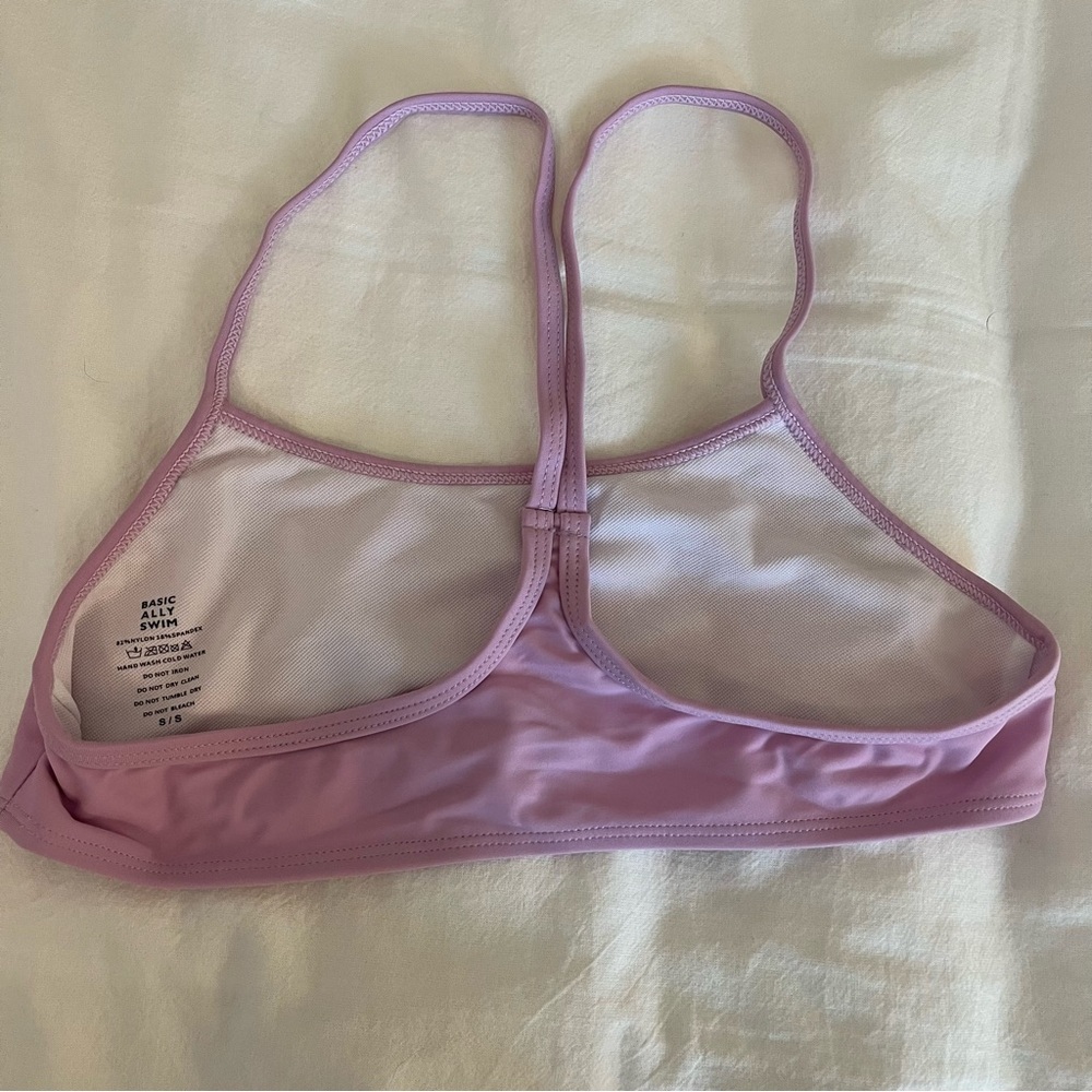 Basically Swim Boutine LA Top Purple Women’s Size Small - Picture 2 of 2